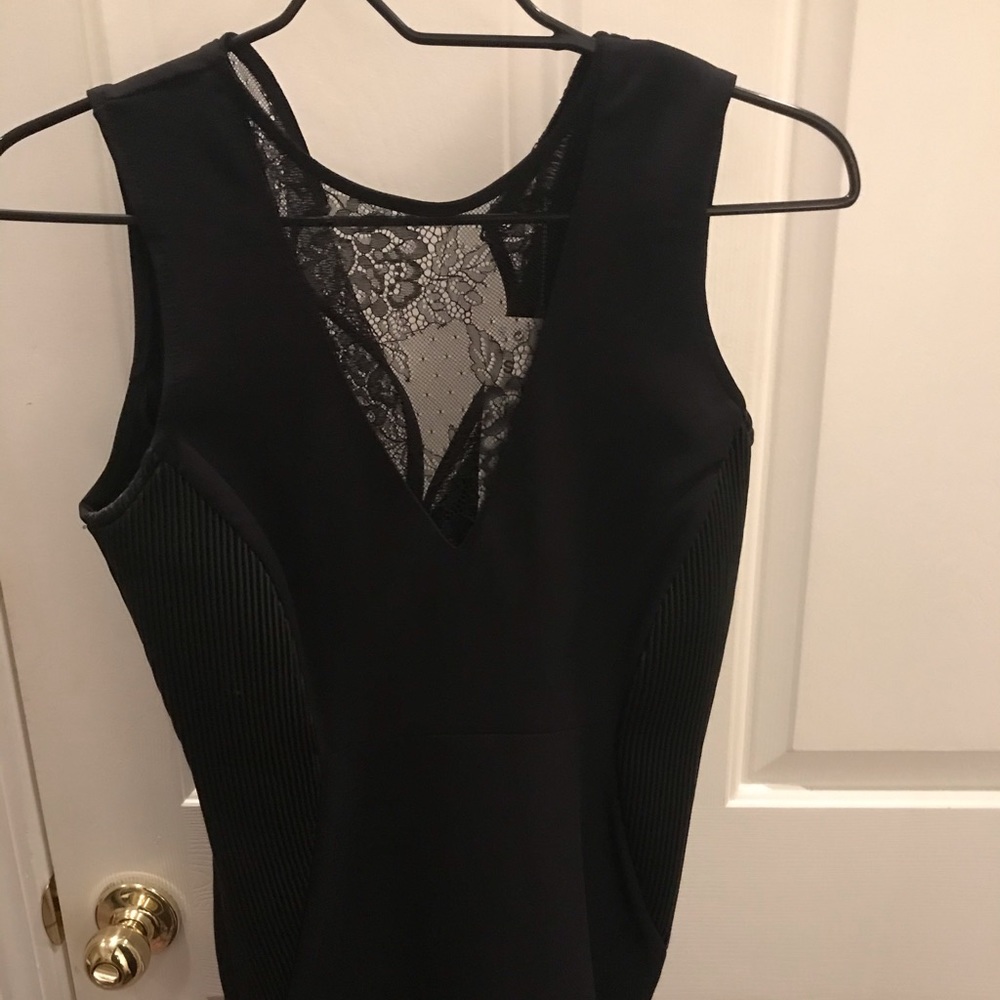Black dress from Zara